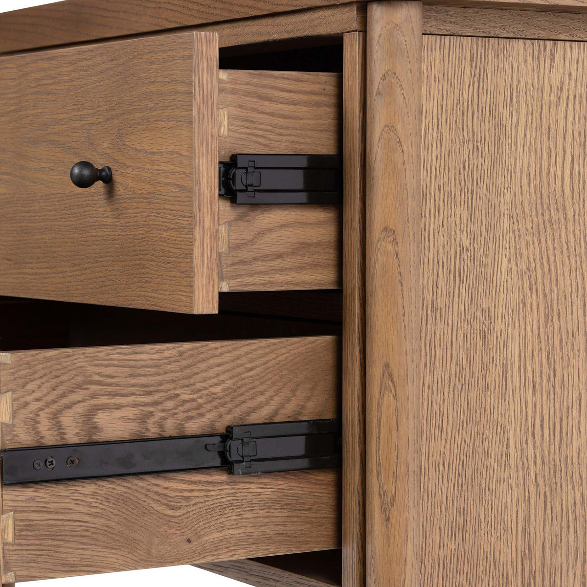 Roark Nightstand - Amber Oak Veneer