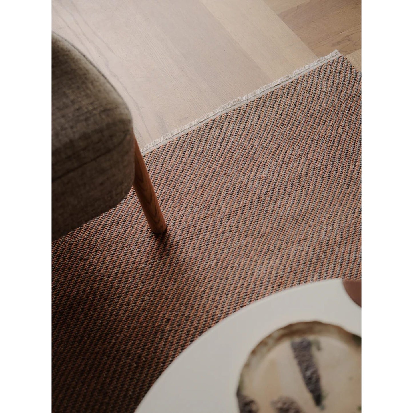 Roccella Rug - Rust