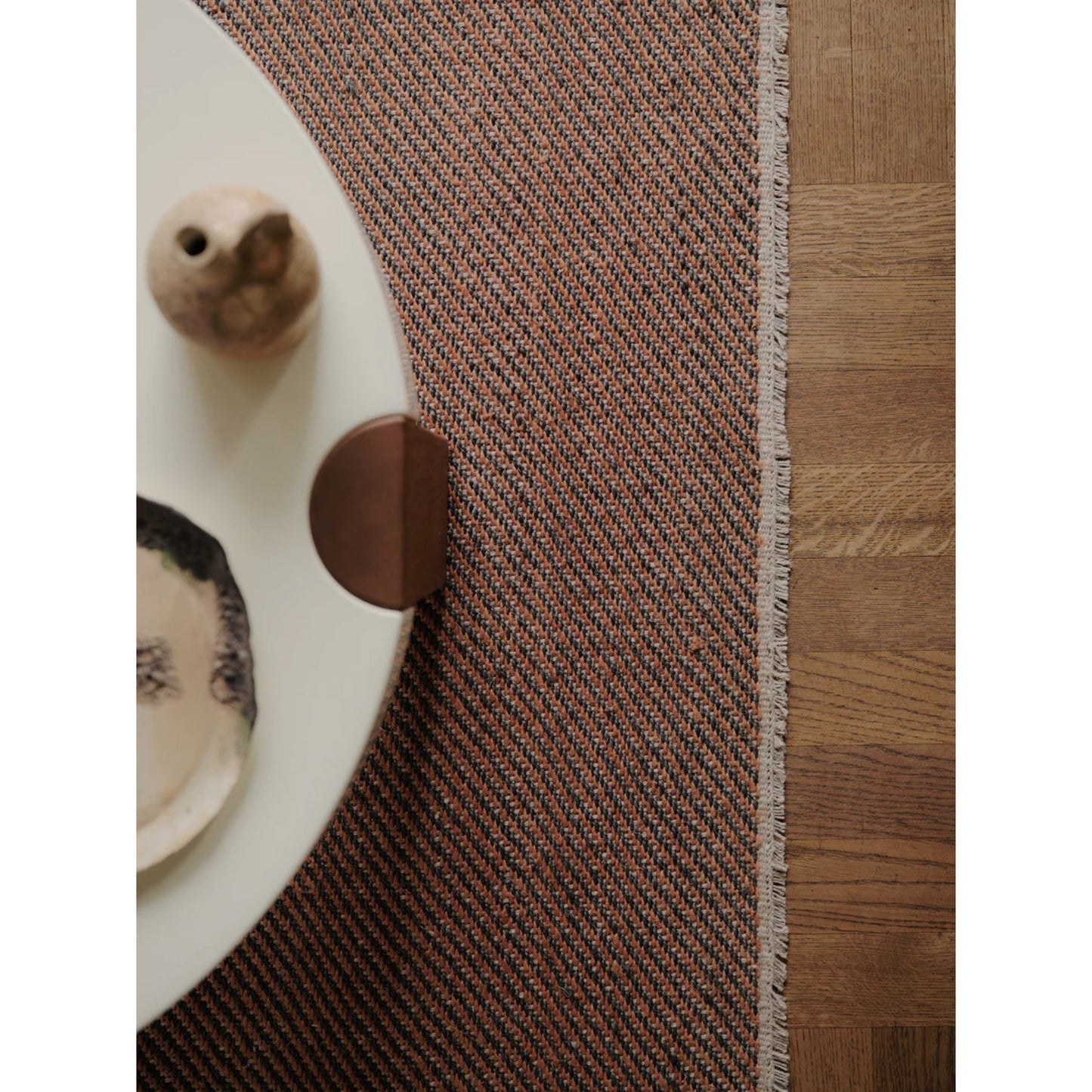 Roccella Rug - Rust