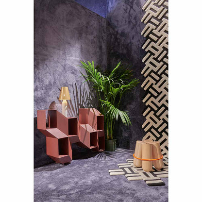 Rock Credenza - Red