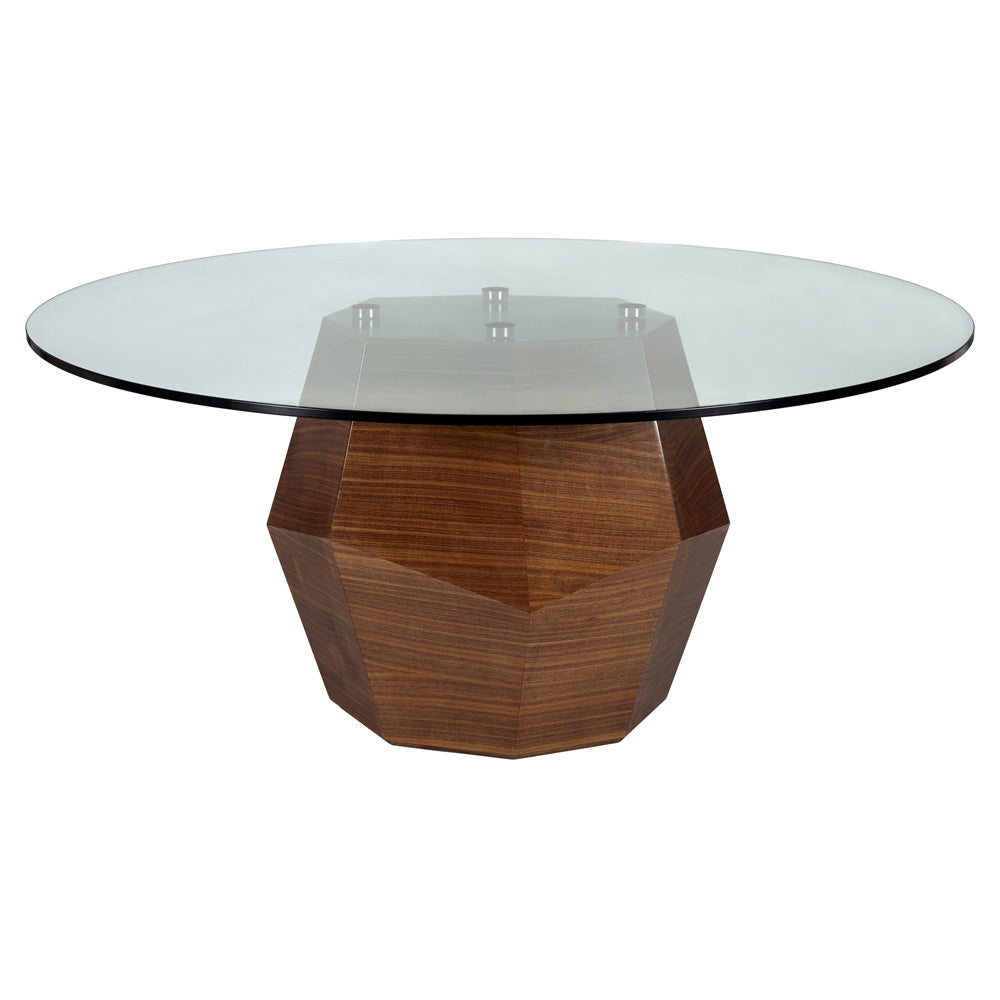 Rock Dining Table - Walnut