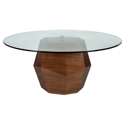 Rock Dining Table - Walnut