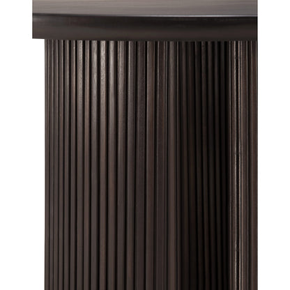 Roller Max Dining Table - Dark Brown Mahogany