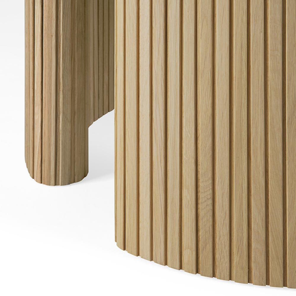 Roller Max Dining Table - Oak