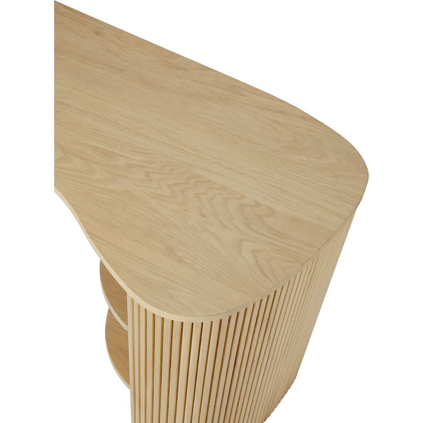Roller Max Pebble Desk - Oak