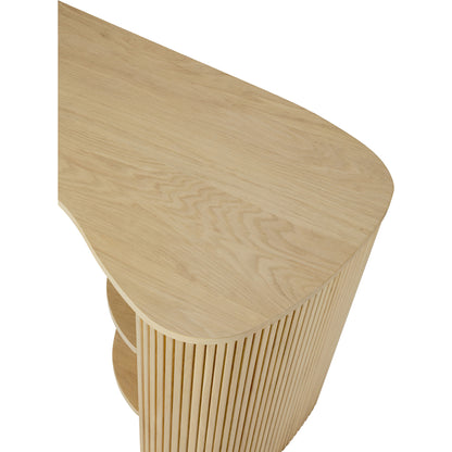 Roller Max Pebble Desk - Oak