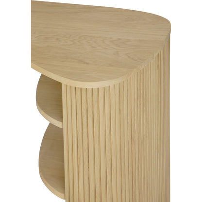 Roller Max Pebble Desk - Oak