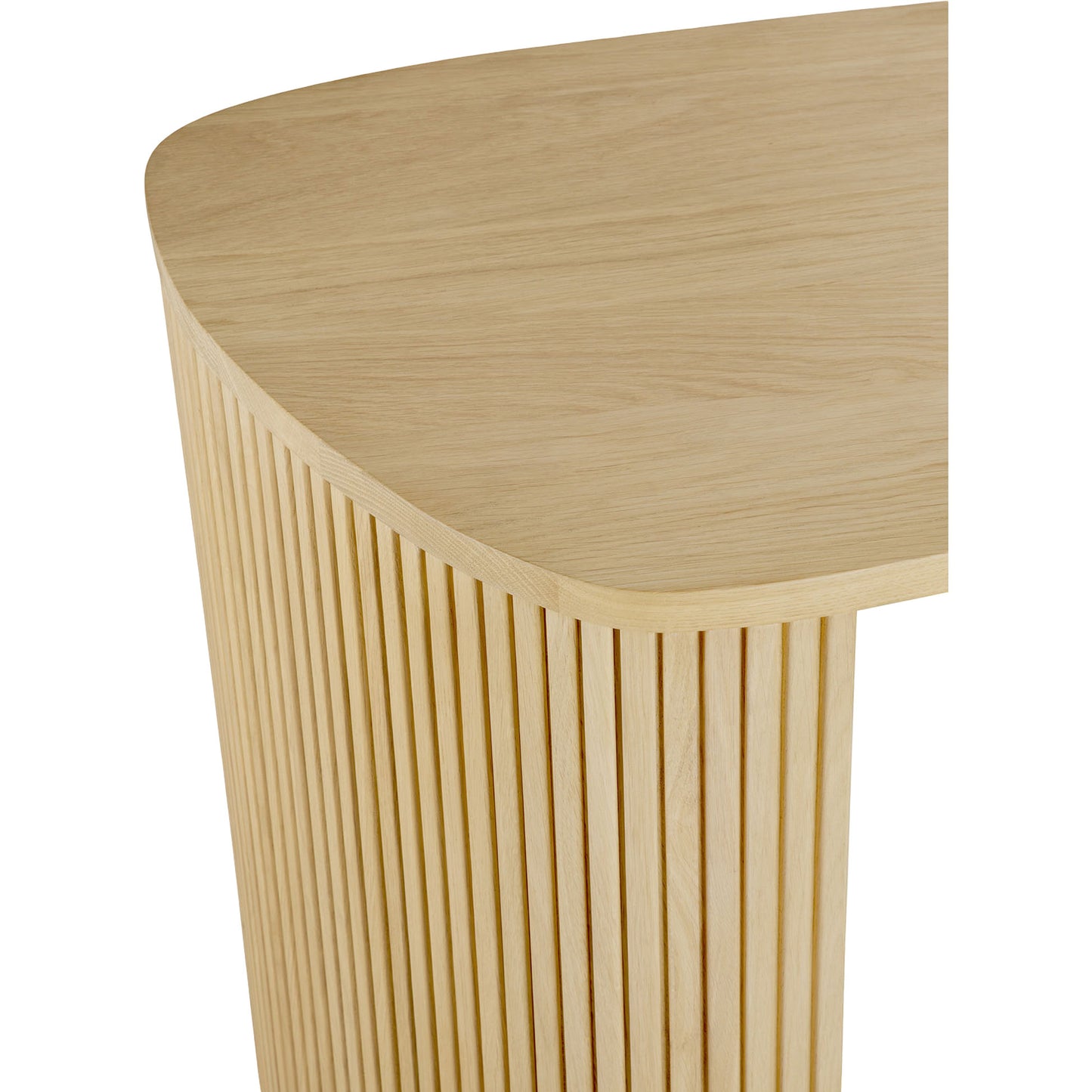 Roller Max Pebble Desk - Oak