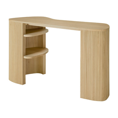 Roller Max Pebble Desk - Oak