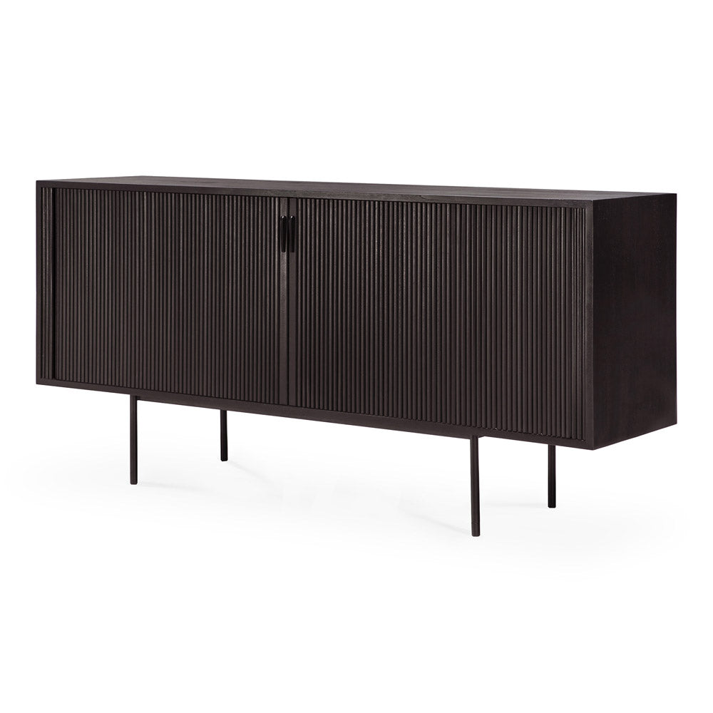 Roller Max Sideboard - Off Black Teak - 66"W