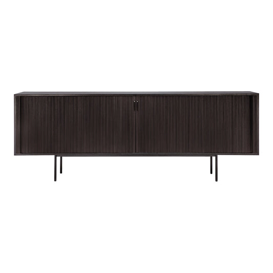 Roller Max Sideboard - Off Black Teak - 88"W