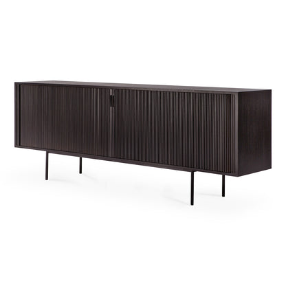 Roller Max Sideboard - Off Black Teak - 88"W