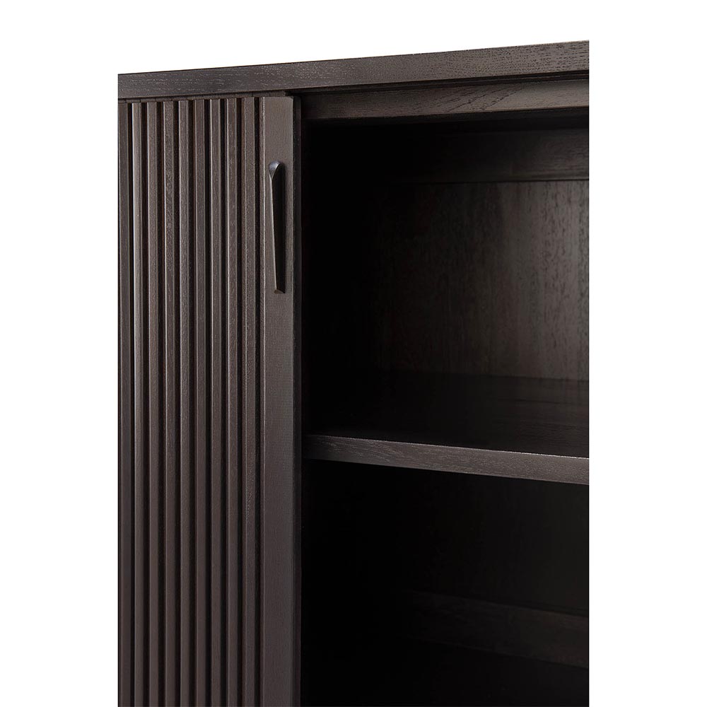 Roller Max Sideboard - Off Black Teak - 88"W