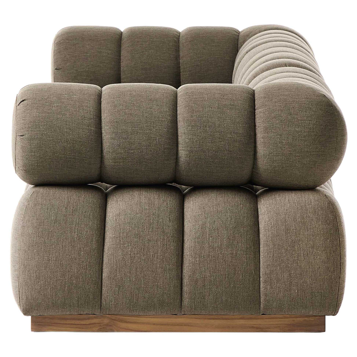 Roma Outdoor 3-Piece Sectional - Alessi Fawn - Modular