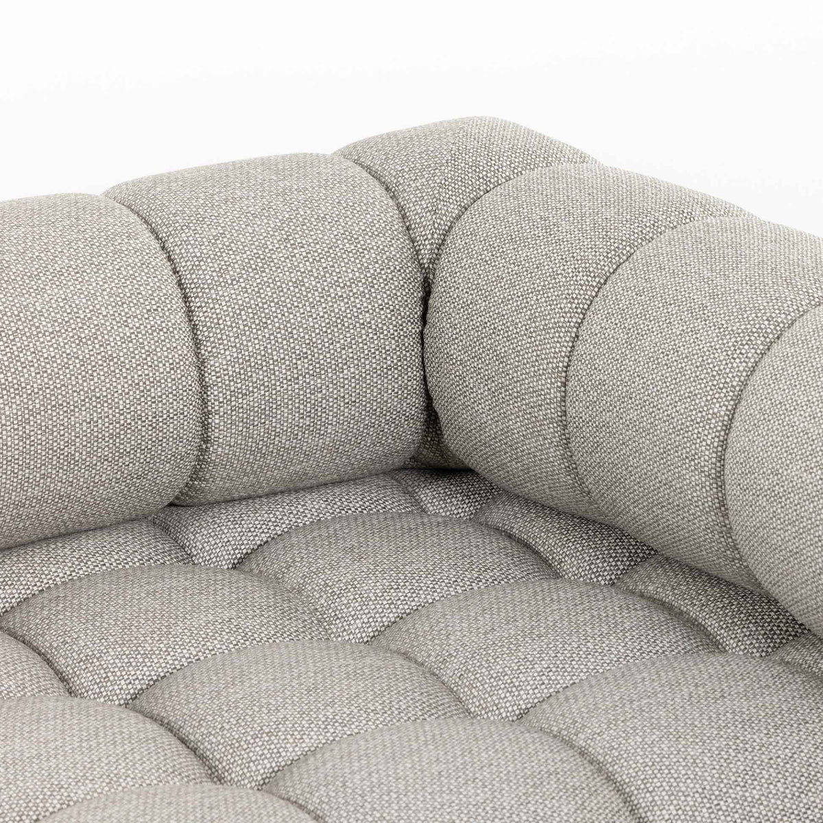 Roma Outdoor 3-Piece Sectional - Faye Ash - Modular
