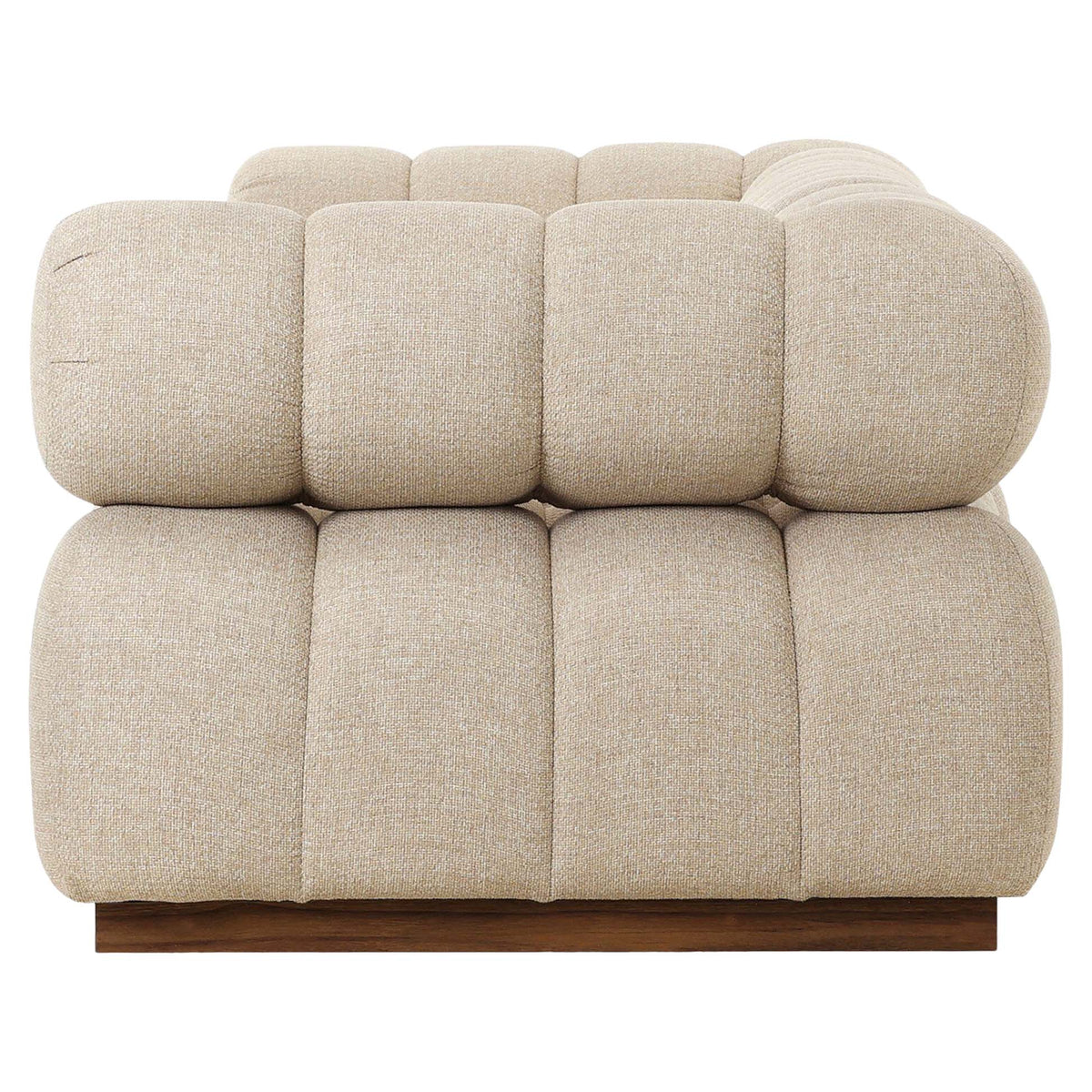 Roma Outdoor 3-Piece Sectional - Hayes Cream - Modular