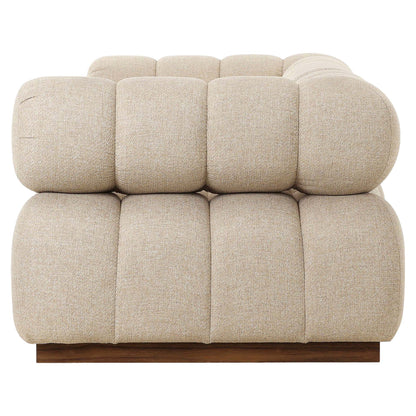 Roma Outdoor 3-Piece Sectional - Hayes Cream - Modular