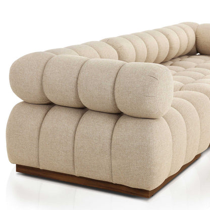 Roma Outdoor 3-Piece Sectional - Hayes Cream - Modular