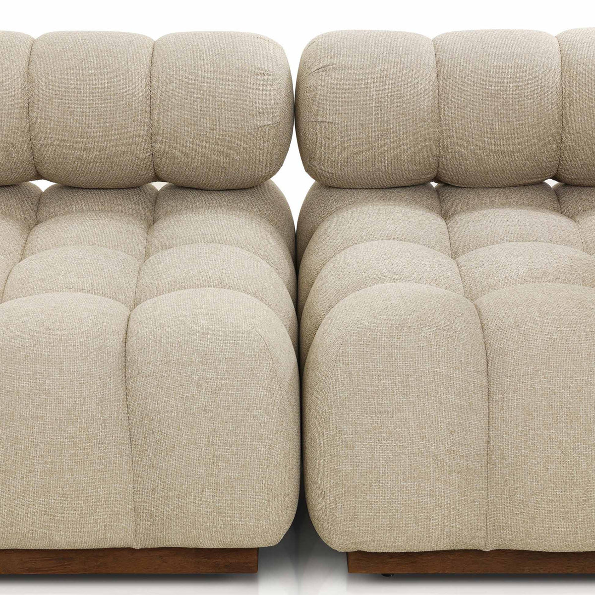 Roma Outdoor 4-Piece Sectional - Hayes Cream