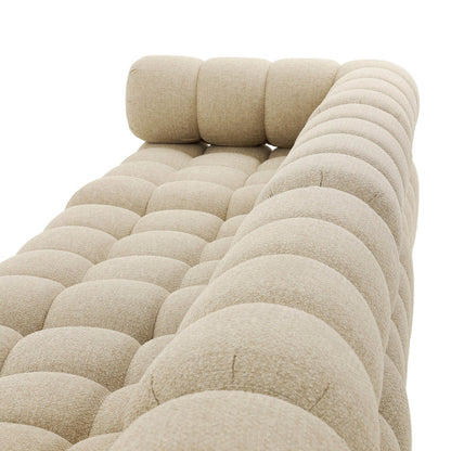 Roma Outdoor 4-Piece Sectional - Hayes Cream