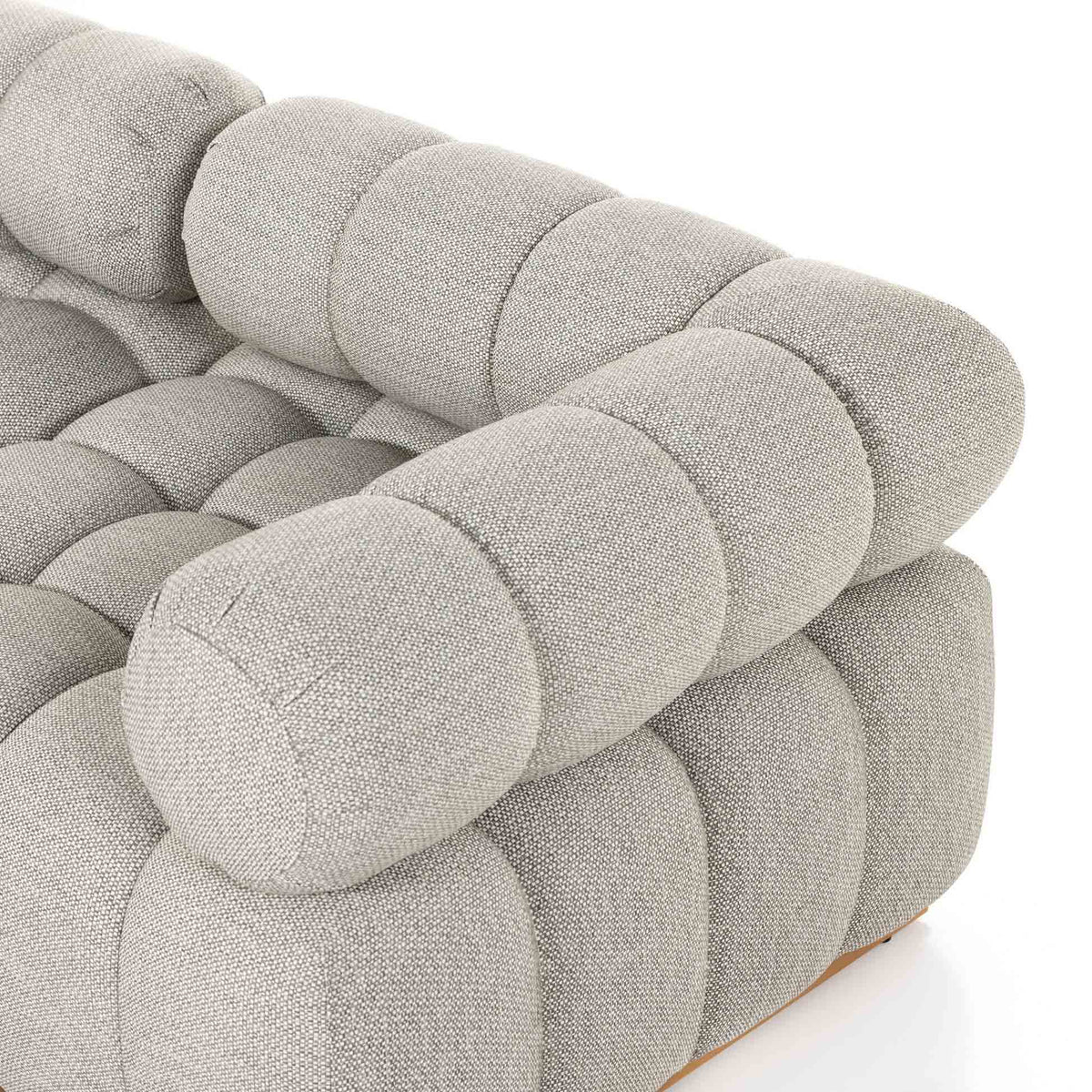 Roma Outdoor 5-Piece Sectional - Faye Ash