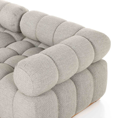 Roma Outdoor 5-Piece Sectional - Faye Ash