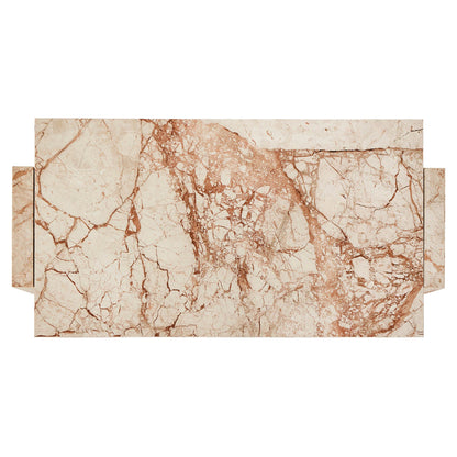 Romano Coffee Table - Desert Taupe Marble