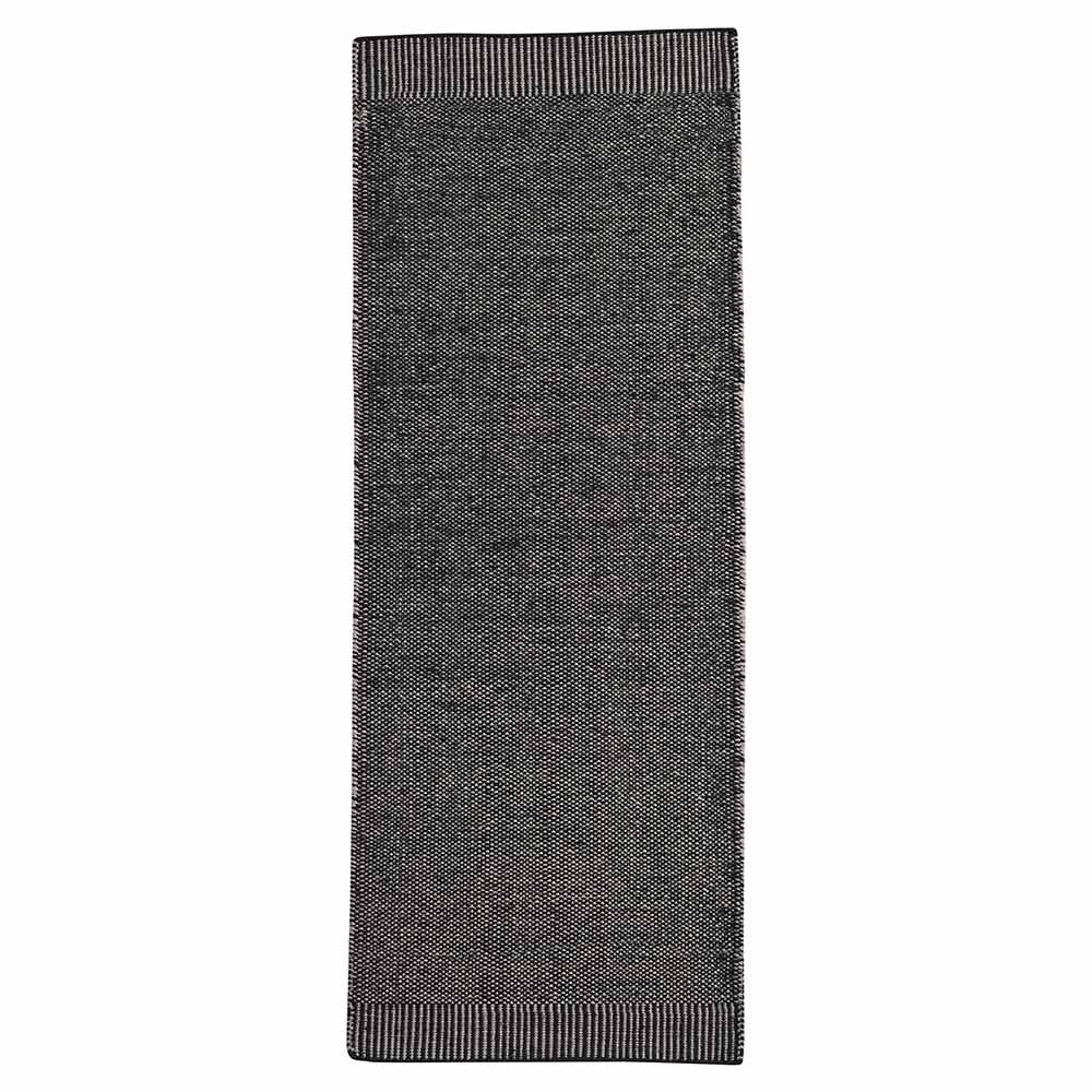 Rombo Runner Rug - Gray