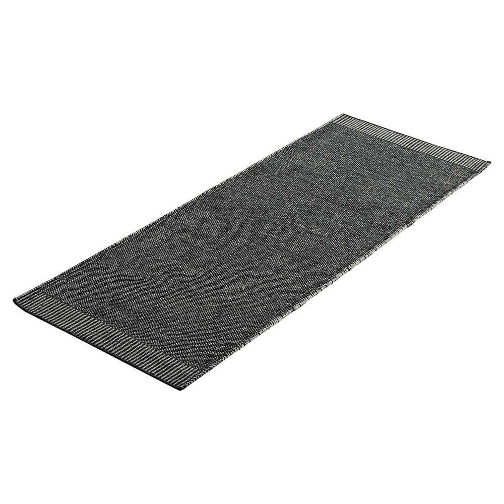 Rombo Runner Rug - Gray