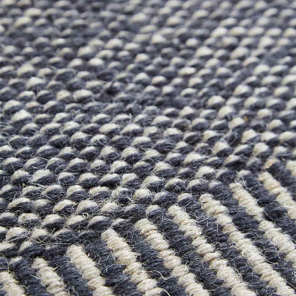 Rombo Runner Rug - Gray