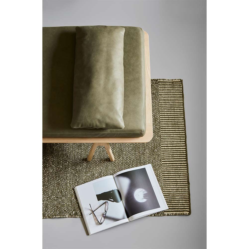 Rombo Runner Rug - Gray