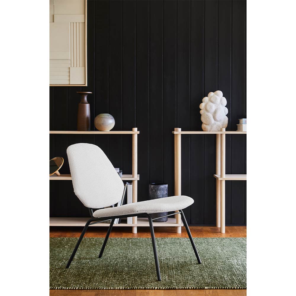 Rombo Runner Rug - Gray