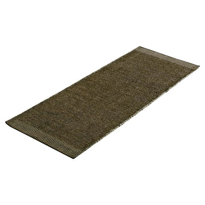 Rombo Runner Rug - Moss Green