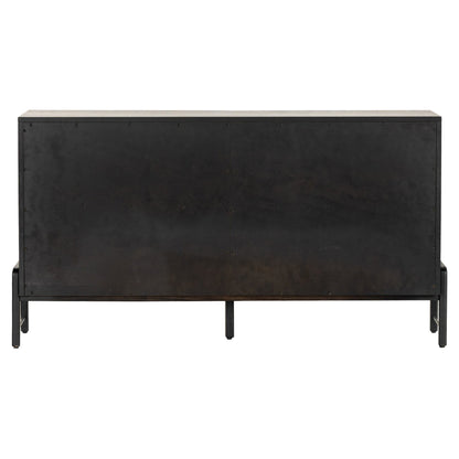 Rosedale 6 Drawer Dresser - Ebony Oak Veneer