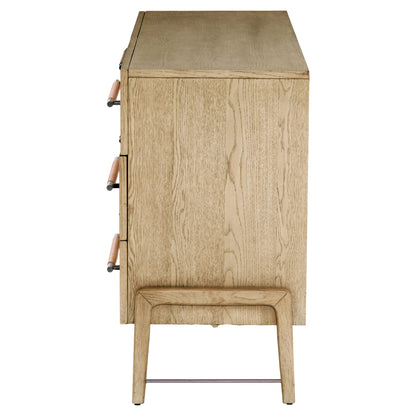Rosedale 6 Drawer Dresser - Yucca Oak Veneer
