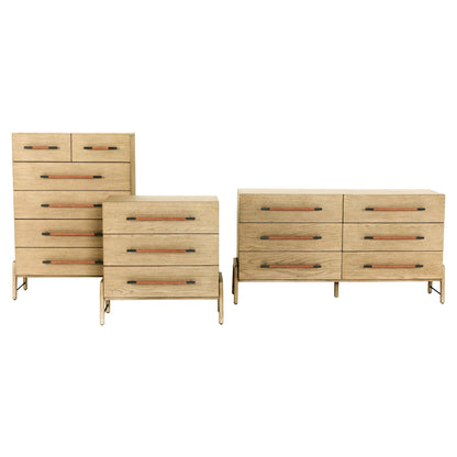 Rosedale 6 Drawer Dresser - Yucca Oak Veneer