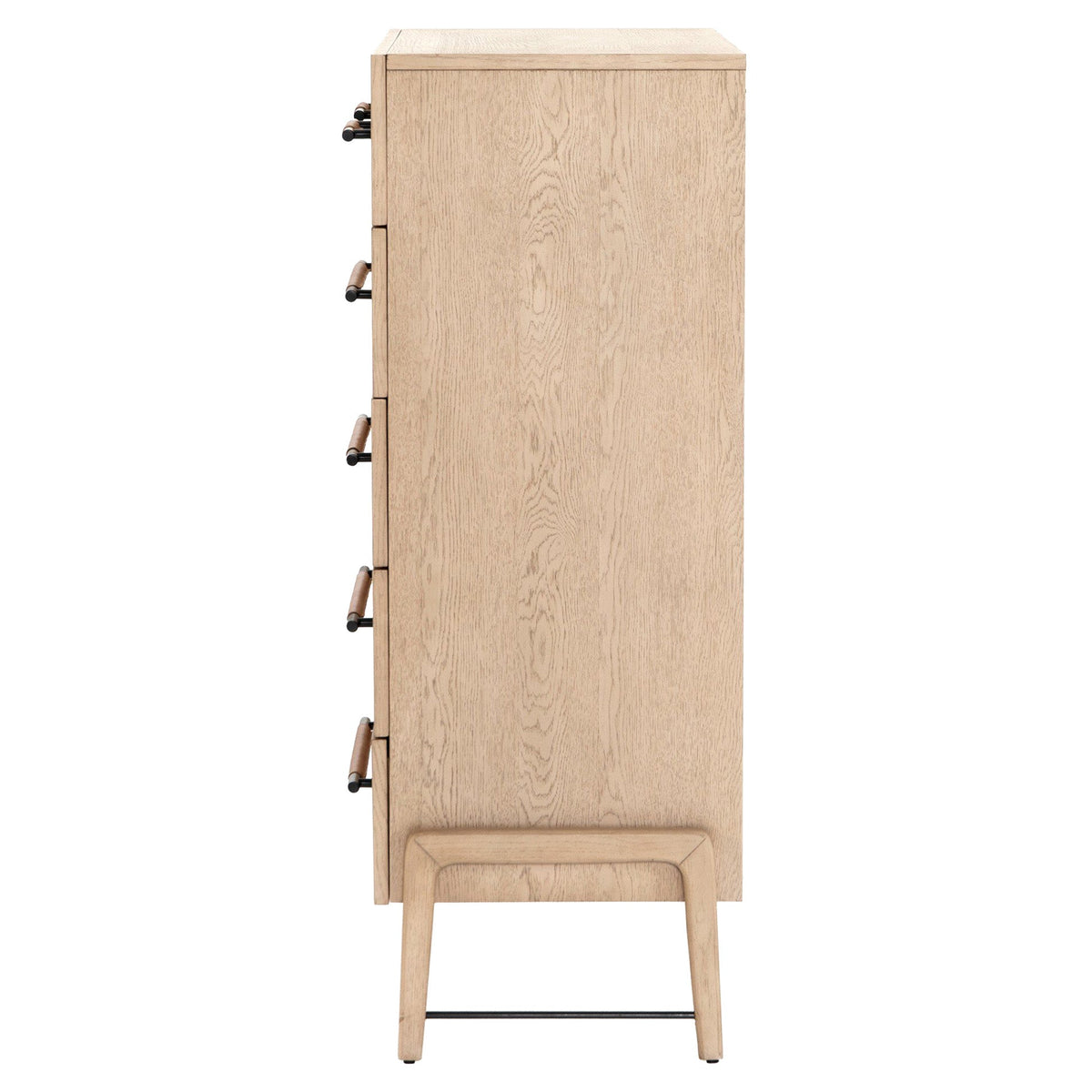 Rosedale 6 Drawer Tall Dresser - Yucca Oak Veneer