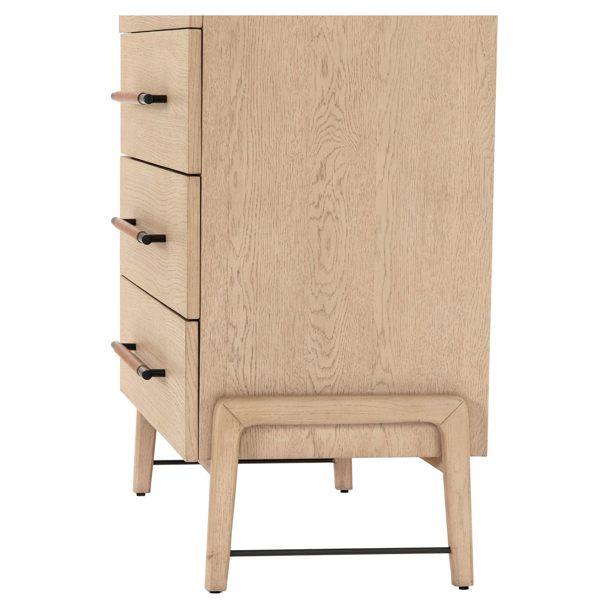 Rosedale 6 Drawer Tall Dresser - Yucca Oak Veneer