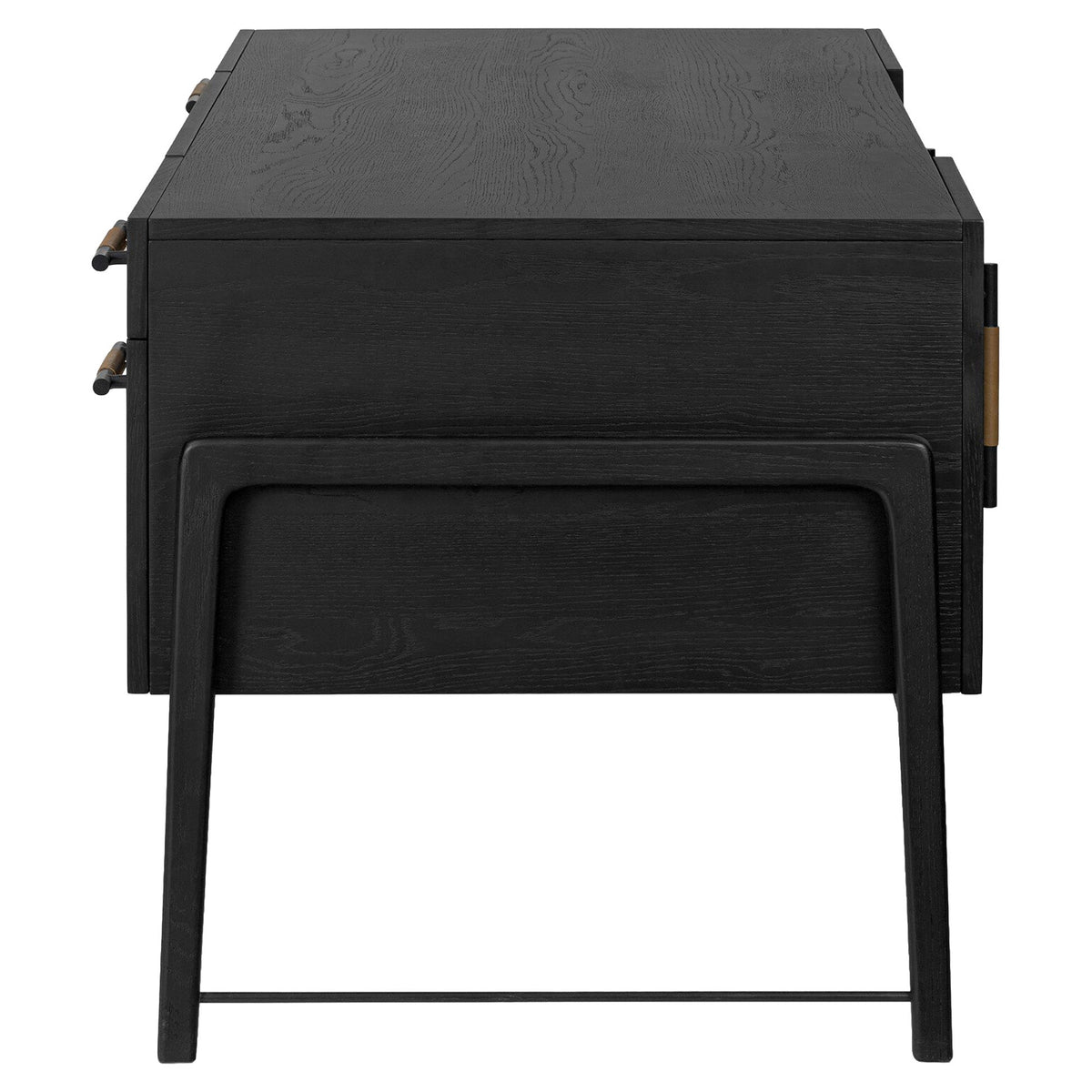 Rosedale Executive Desk - Ebony Oak Veneer