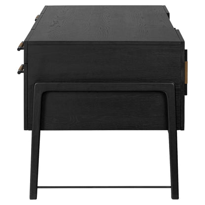 Rosedale Executive Desk - Ebony Oak Veneer