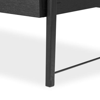 Rosedale Executive Desk - Ebony Oak Veneer