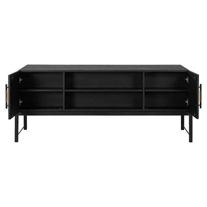 Rosedale Executive Desk - Ebony Oak Veneer