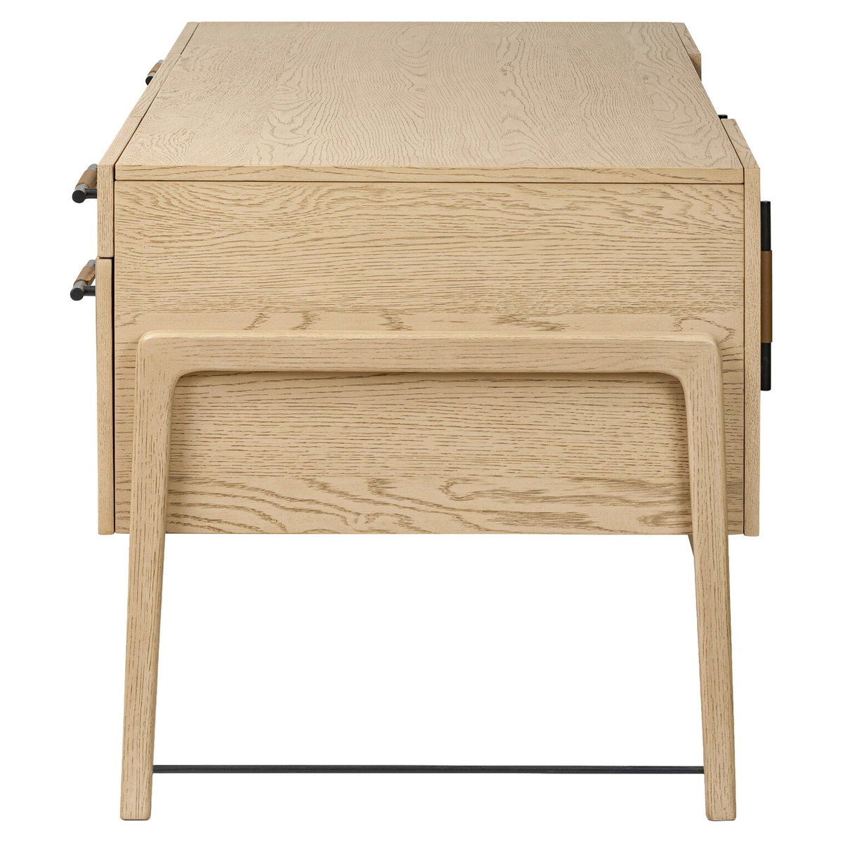 Rosedale Executive Desk - Yucca Oak Veneer