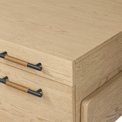 Rosedale Executive Desk - Yucca Oak Veneer