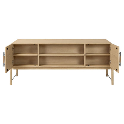Rosedale Executive Desk - Yucca Oak Veneer
