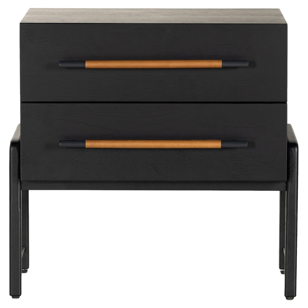 Rosedale Nightstand - Ebony Oak Veneer