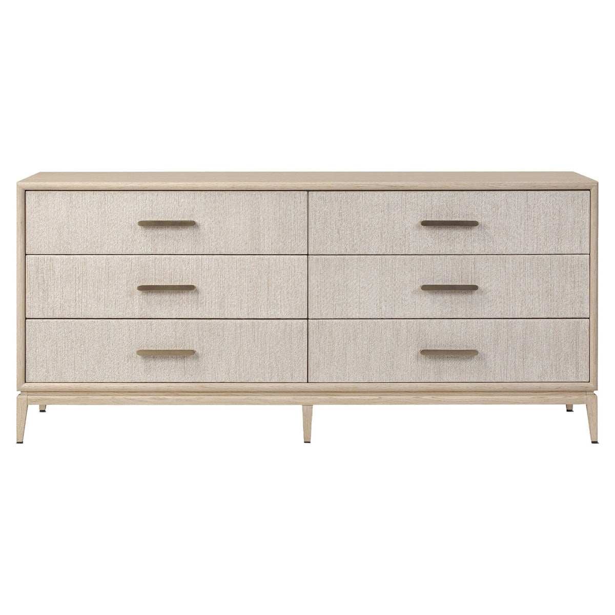 Rosenell 6 Drawer Dresser - Natural Paper Cord