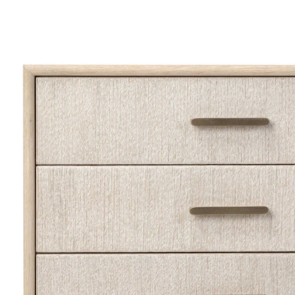 Rosenell 6 Drawer Dresser - Natural Paper Cord