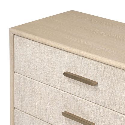 Rosenell 6 Drawer Dresser - Natural Paper Cord