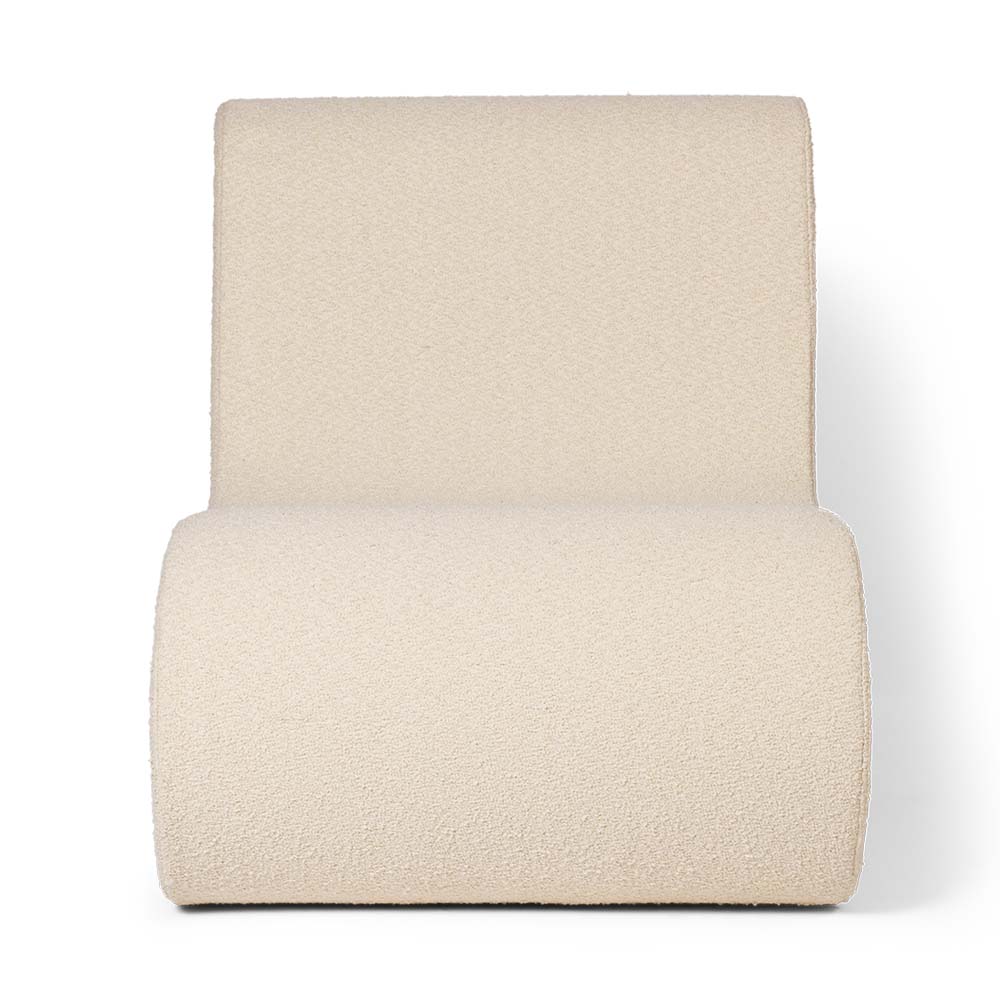 Rouli Outdoor Modular Sofa - Center Module, Off-White